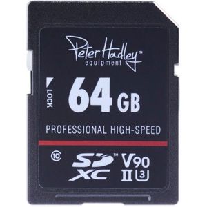 Peter Hadley - SDXC 64GB - Geheugenkaart - High Speed 280MB/s - UHS-II V90