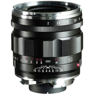 Voigtlander APO Lanthar 50mm f/2.0 VM Leica M-mount objectief Zwart
