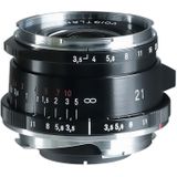 Voigtlander Color Skopar 21mm f/3.5 VM Type II Leica M-mount objectief Zwart