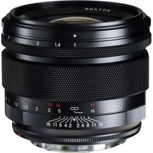 Voigtländer Nokton 1,0/50mm asferisch voor Canon RF-Mount, zwart