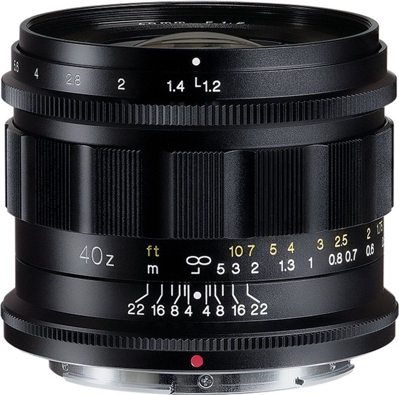 Voigtlander - Nokton 40mm f/1.2 - Nikon Z-mount Objectief - Zwart