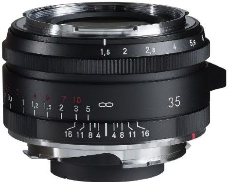 Voigtländer - Nokton Vintage Line - Objectief - Zwart - F/1.5 - 35mm