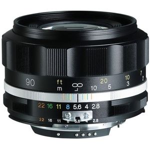 Voigtlander APO Skopar 90mm f/2.8 SL IIS Nikon F-mount objectief Zwart