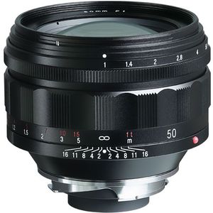 Voigtländer - Nokton 50mm F/1 ASPH - Objectief - Zwart - Leica M Mount