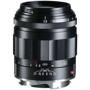 Voigtlander APO-Skopar 2.8/90 mm VM lens zwart (Leica M-bajonett)