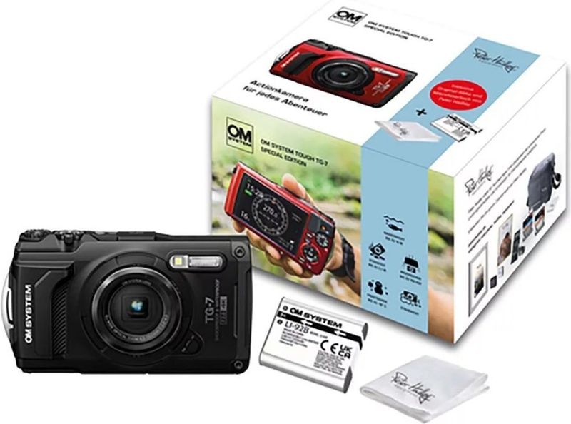 OM SYSTEM - TG-7 Special Edition - Camera - Zwart - Robuust