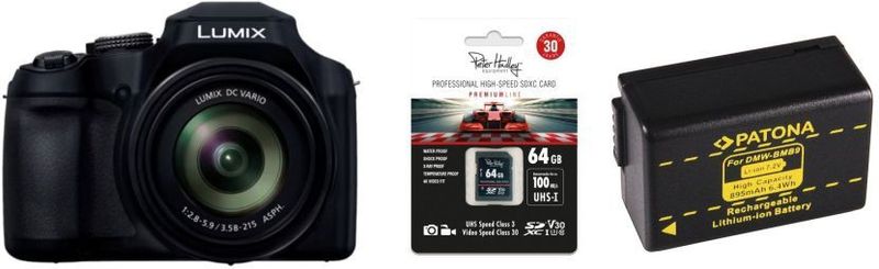 Panasonic - Lumix DC-FZ82D - Digitale Camera - Zwart - 18,1 Megapixel