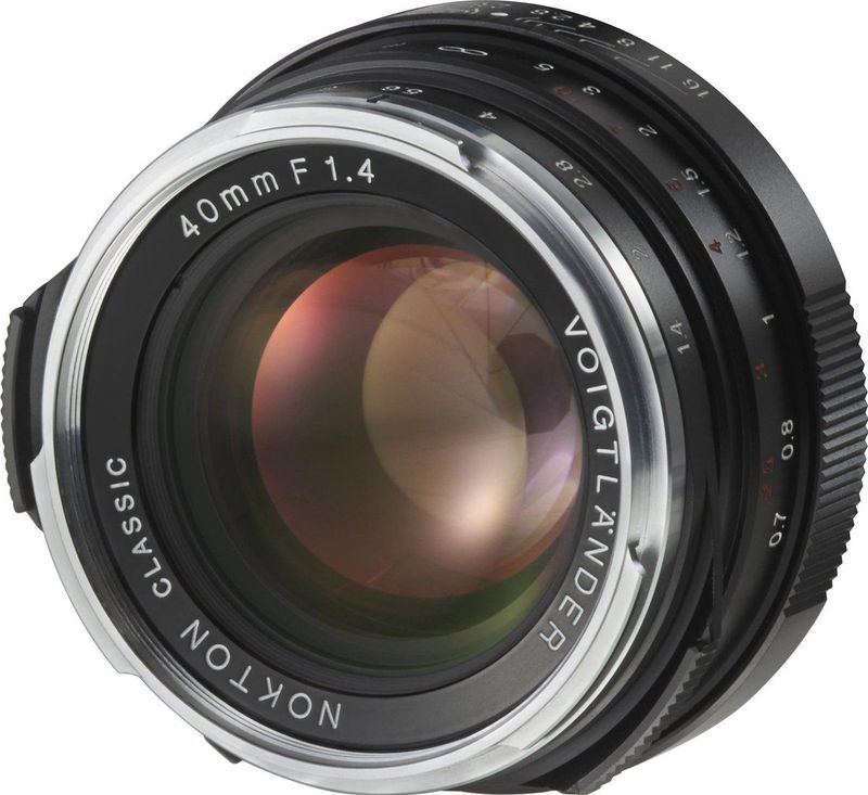 Voigtländer - Nokton 40mm - Objectief - Multi-Coated - Metalen Vatting