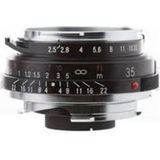 Voigtlander Color Skopar 35mm f/2.5 P II Leica M-mount objectief Zwart