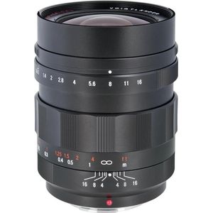 Voigtlander Nokton 17.5mm f/0.95 MFT-mount objectief Zwart