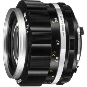 Voigtlander - Nokton 58mm f/1.4 SL II S - Objectief - Zilver