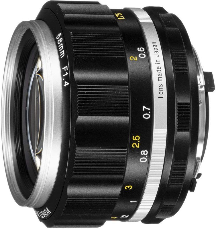 Voigtlander - Nokton 58mm f/1.4 SL II S - Objectief - Zilver