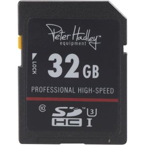 Peter Hadley - SDHC Geheugenkaart - 32GB - Class 10 UHS-1