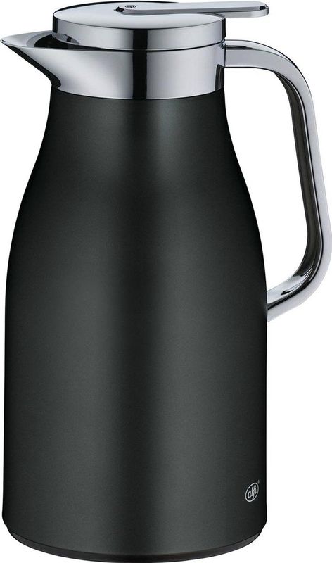 alfi Isolierkanne SKYLINE cool grey grau 1,0 l
