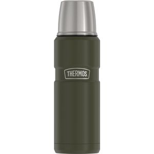 Thermos Stainless King Isoleerfles - 0,47L - Army Green Mat