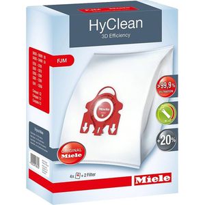 Miele HyClean 3D Efficiency FJM - Stofzuigerzakken - 4 stuks