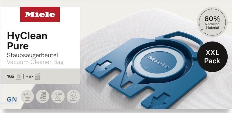 Miele HyClean 3D Efficiency - Stofzuigerzakken - 16 Stuks