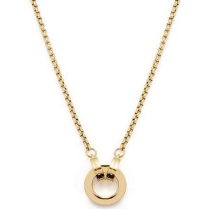 Leonardo 32014745 Damesketting, roestvrij staal, 43 cm, roestvrij staal, geen edelsteen, Roestvrij staal, Geen edelsteen