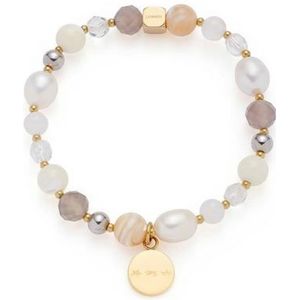 Leonardo dames armband roestvrijstalen agaat One Size 88716604