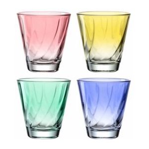 Leonardo drinkglas 215ml assorti TWIST - SET/4