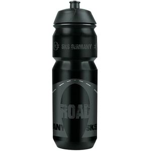 SKS GERMANY Road Bottle Large 750 ml drinkfles in cool road design (fietsaccessoires voor alle gangbare flessenhouders, lekvrij push-pull-ventiel, ergonomische vorm, afneembaar deksel)