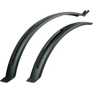 Polisport Sks stel spatborden pvc atb atb hightrek 26"-28" zwart