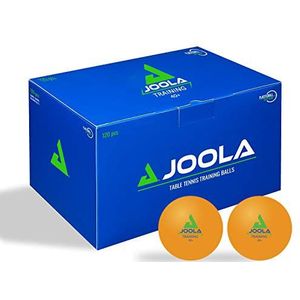 JOOLA 44280 Tafeltennisballen voor volwassenen, uniseks, maat 40+, oranje, maat 120
