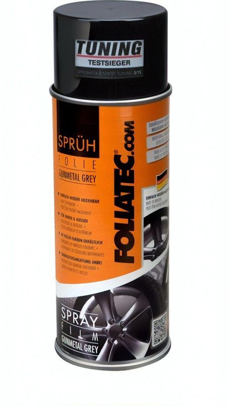 Foliatec Spray Film  - Gunmetal Grijs Metallic mat 1x400ml