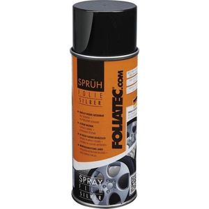 Vloeibaar rubber voor auto's Foliatec Zilverkleurig metaal 400 ml