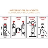 Foliatec - Universele 2C Spuitverf - Brons Metallic - 400ml - Hittebestendig