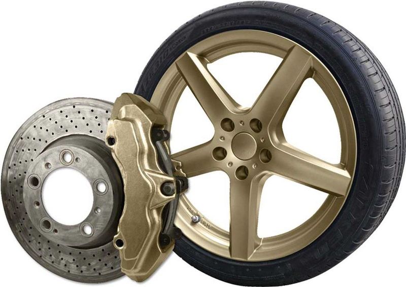 Foliatec - Universele 2C Spuitverf - Brons Metallic - 400ml - Hittebestendig