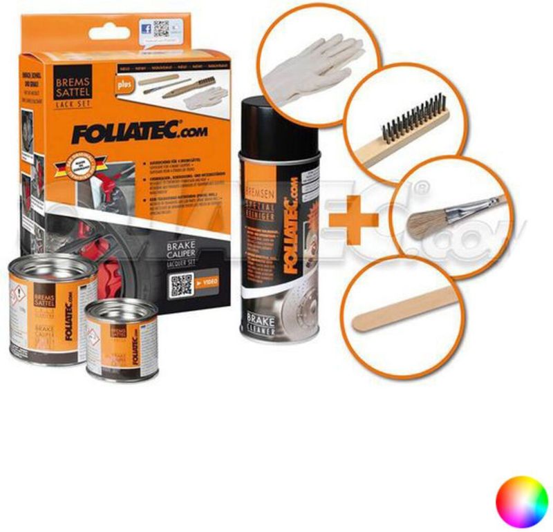 Foliatec Bremssattellack Reinweiß Pinsel