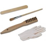 Foliatec - Performance Red - Remklauw Verf - Rood Glanzend - 7-Delige Set