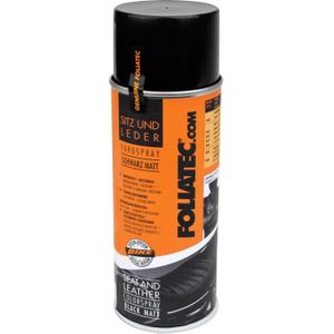 Foliatec Seat & Leather Color Spray - mat zwart 1x400ml