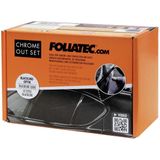 Foliatec - Chrome Out - Raamfolie - Zwart Glanzend - 5 cm x 15 m