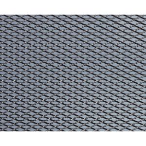 Foliatec Aluminium Race-gaas medium zwart 20x60cm - 2 stuks