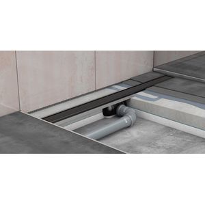 Aco - Showerdrain C Colours - Douchegoot - Zwart - 885mm