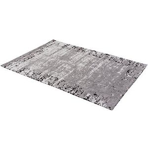 ASTRA Geweven tapijt Teramo, maten verkrijgbaar tapijt, polyester, grens zwart, 90x160 cm