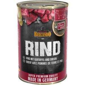 Sparpaket Belcando Super Premium 24 x 400 g - Rind mit Kartoffel & Erbsen
