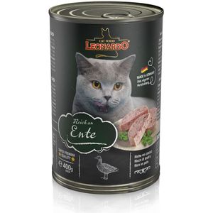 Voordeelpakket Leonardo All Meat 24 x 400 g Kattenvoer - Rijk aan Eend