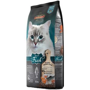 Leonardo Adult Fish [15kg] kattenvoer | Complete voeding voor volwassen katten van alle rassen vanaf 1 jaar