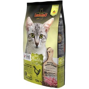 Leonardo Adult GF Poultry Kattenvoer [7,5 kg] | Graanvrij droogvoer voor katten | Complete voeding voor volwassen katten van alle rassen vanaf 1 jaar