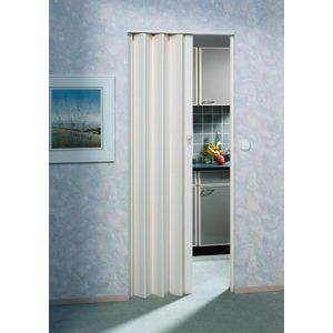 EUROSTAR - Vouwdeuren - Wit - Paneelwanden - Uitbreidbaar tot 150 cm