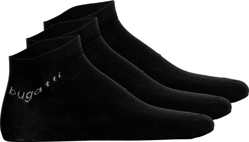 bugatti - Sokken Set van 3 - Enkelsokken - Eenkleurig