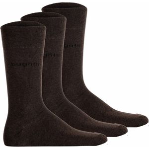 Bugatti - Sokken - Bruin - Set van 3 - Katoen