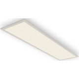 Briloner Leuchten LED Panel »7189016 Piatto«, Leuchtmittel LED-Board  LED fest integriert, Deckenlampe, 119,5x29,5x6,5cm, Weiß, 38W, Wohnzimmer, Schlafzimmer
