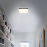 Briloner Leuchten FLAME - LED opbouw armatuur - 7070- 015 - frameless design - warm wit 3000K - 16W - 1600 lm - IP20 - 25.000 uren - 21.2 x 21.2 x 3.6 cm
