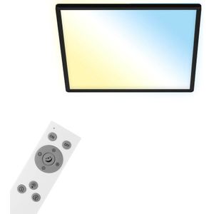 Briloner Leuchten SLIM S - LED Panel - 7060- 015 - 22W - 3000 lm - instelbare kleurtemperatuur, dimbaar - nachtlichtfunctie, timerfunctie, geheugenfunctie - achtergrondverlichtingseffect - Amazon Echo en Google Home - IP20 - 20.000 uur - 42
