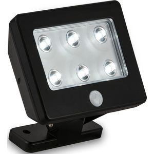 BRILONER- LED Buitenlamp met bewegingsmelder, kantelbare buitenlamp IP54, LED Buitenlamp Waterdicht, LED Muurlamp Buiten, Zwart.