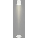 BRILONER - 3-in-1 led-vloerlamp, dimbaar, touchscreen, led-vloerlamp voor buiten, draadloze led-vloerlamp, wit